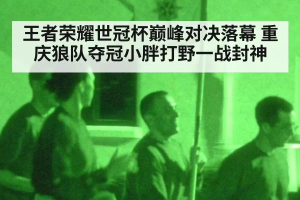 王者荣耀世冠杯巅峰对决落幕 重庆狼队夺冠小胖打野一战封神
